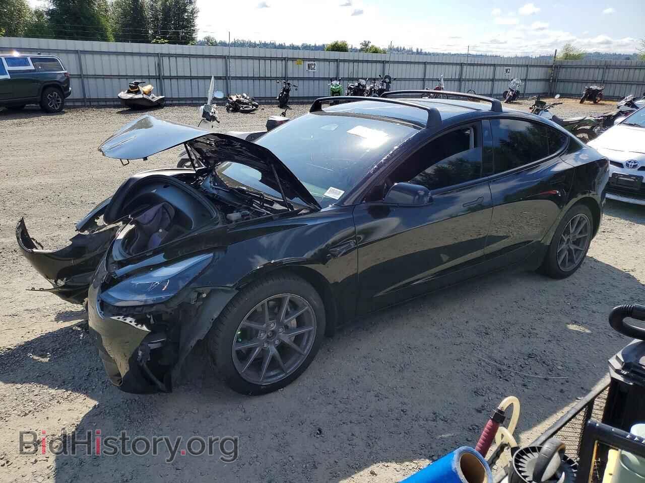 Photo 5YJ3E1EB9NF337578 - TESLA MODEL 3 2022