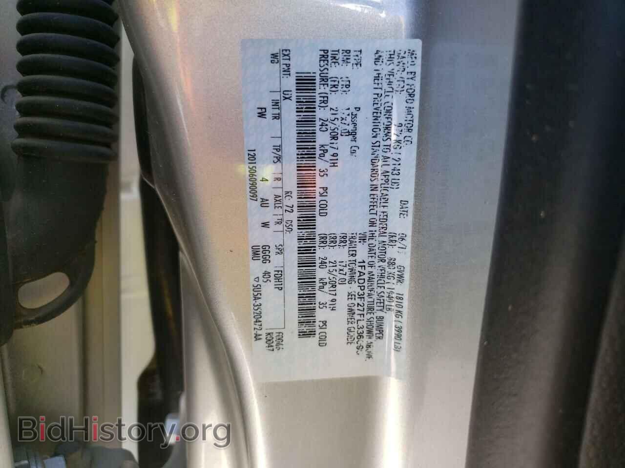 2015 FORD FOCUS - VIN: 1FADP3F27FL336099 - Фото 10