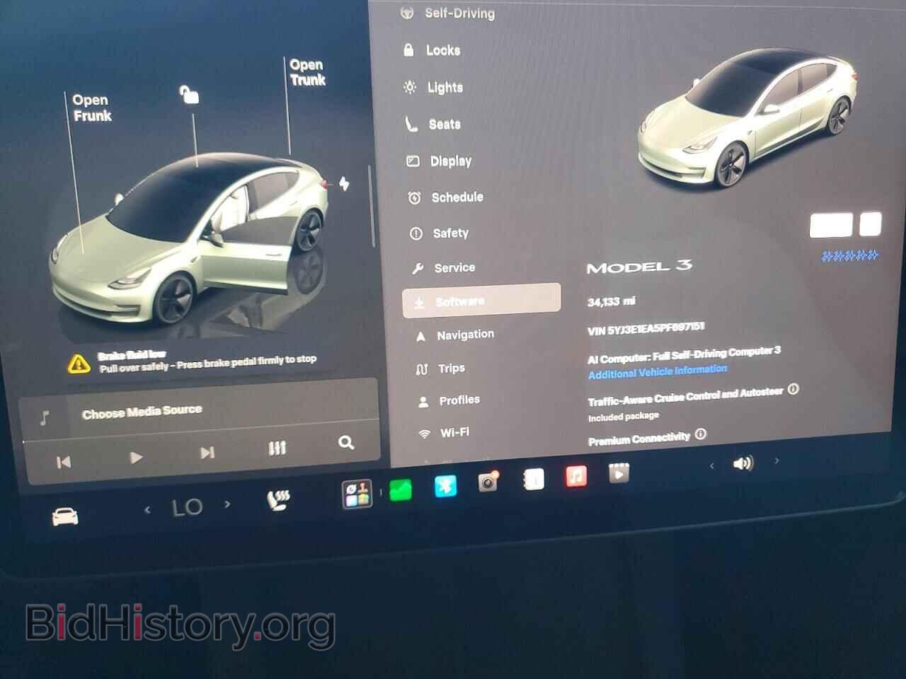 2023 TESLA MODEL 3 - VIN: 5YJ3E1EA5PF697151 - Фото 9