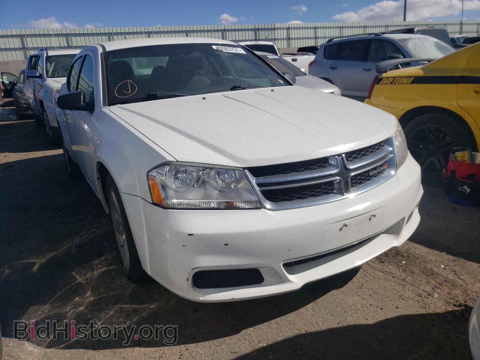 Фотография 1C3CDZAB5DN534582 - DODGE AVENGER 2013