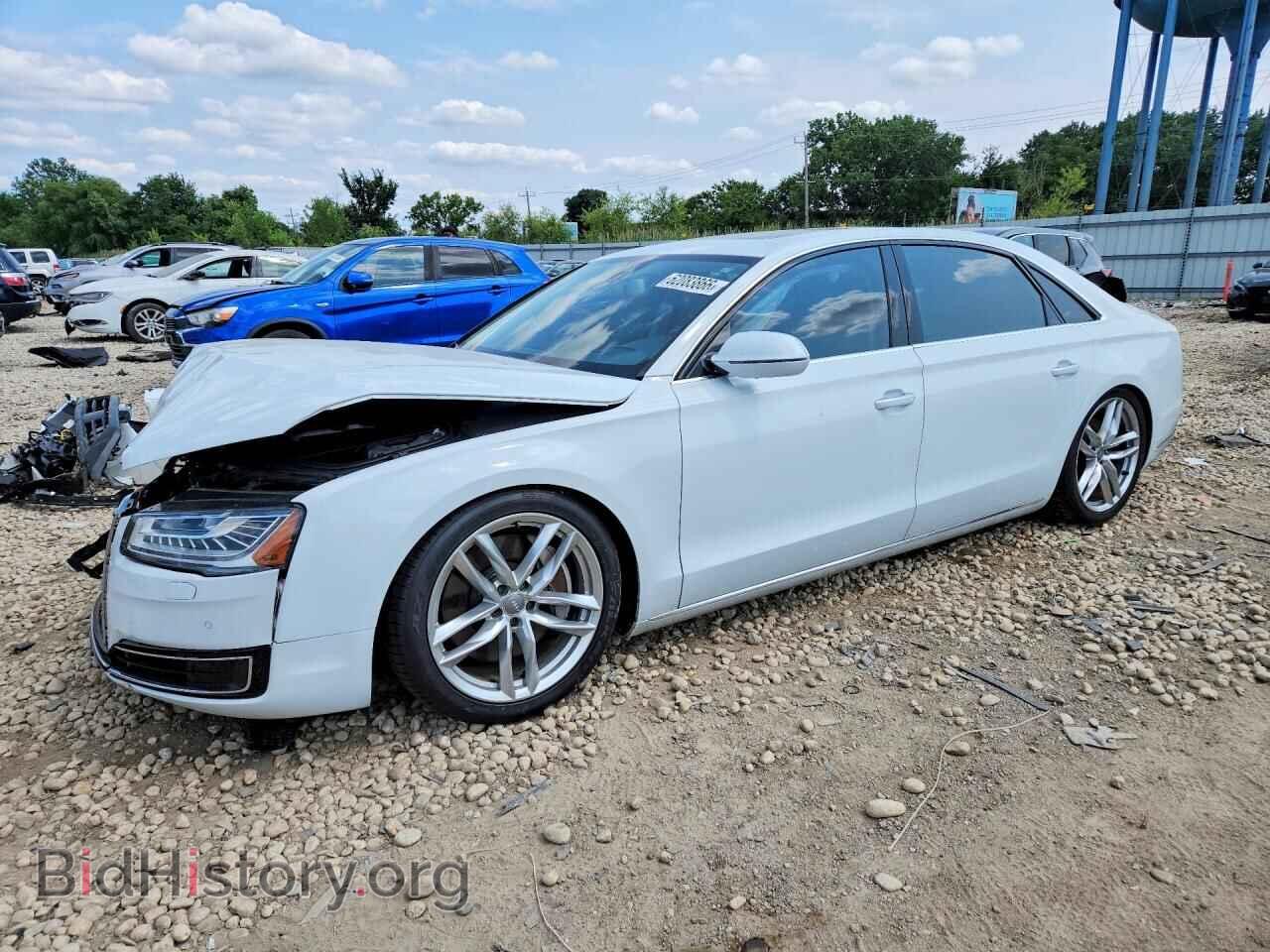 Photo WAU3GAFD6FN007987 - AUDI A8 2015