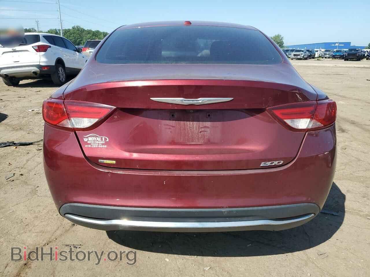 2015 CHRYSLER 200 - VIN: 1C3CCCAB7FN631799 - Фото 6