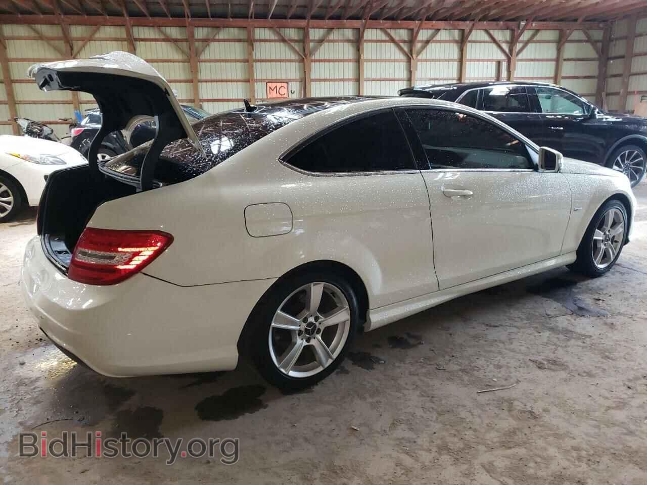 2012 MERCEDES-BENZ C-CLASS - VIN: WDDGJ4HBXCF807562 - Фото 3