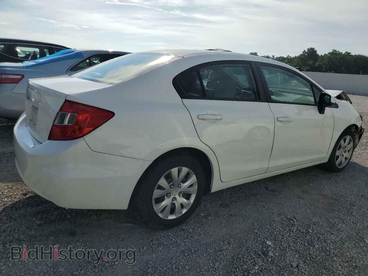 2012 HONDA CIVIC - VIN: 19XFB2F52CE073952 - Фото 3