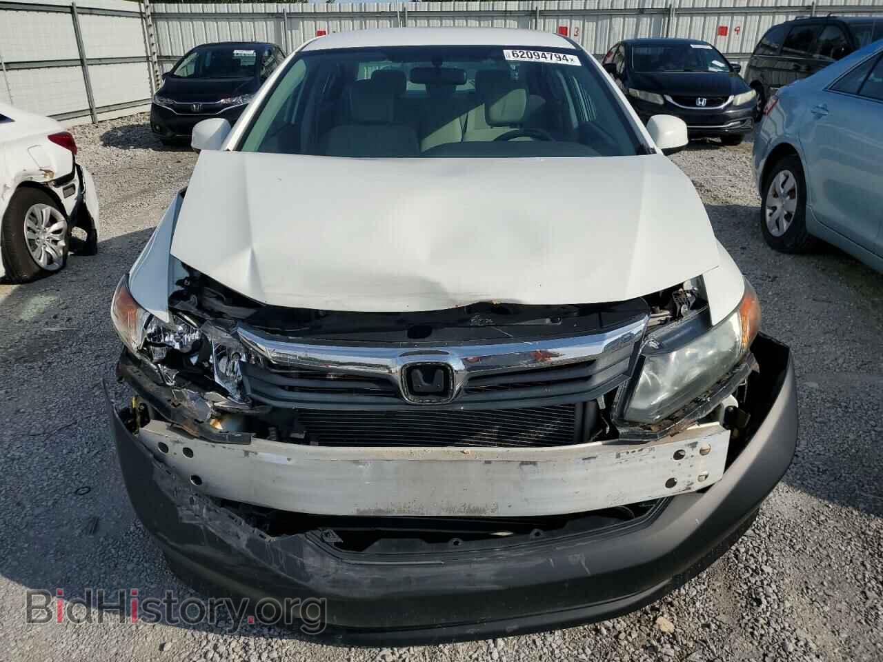 2012 HONDA CIVIC - VIN: 19XFB2F52CE073952 - Фото 5