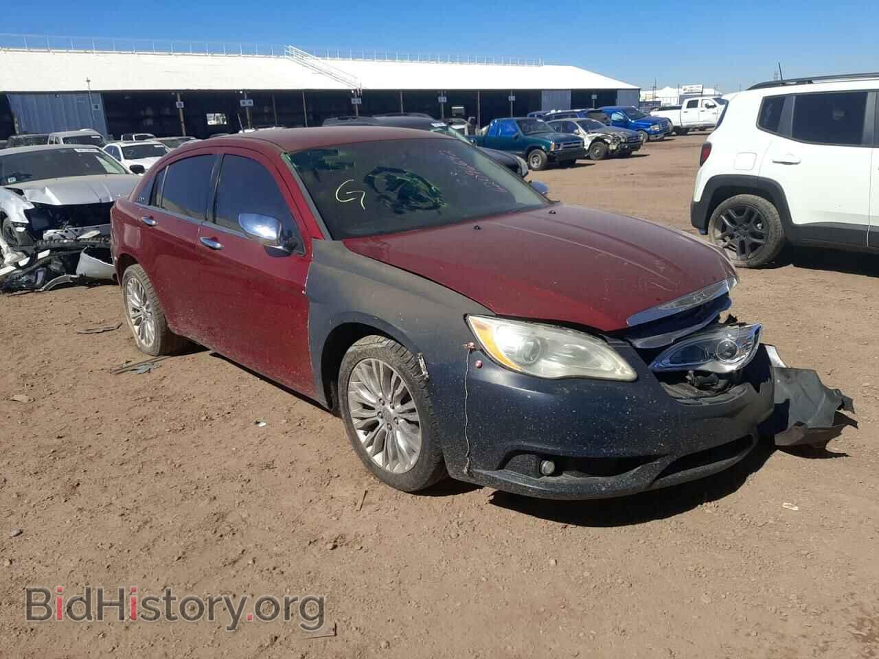 Фотография 1C3CCBCB6CN155189 - CHRYSLER 200 2012