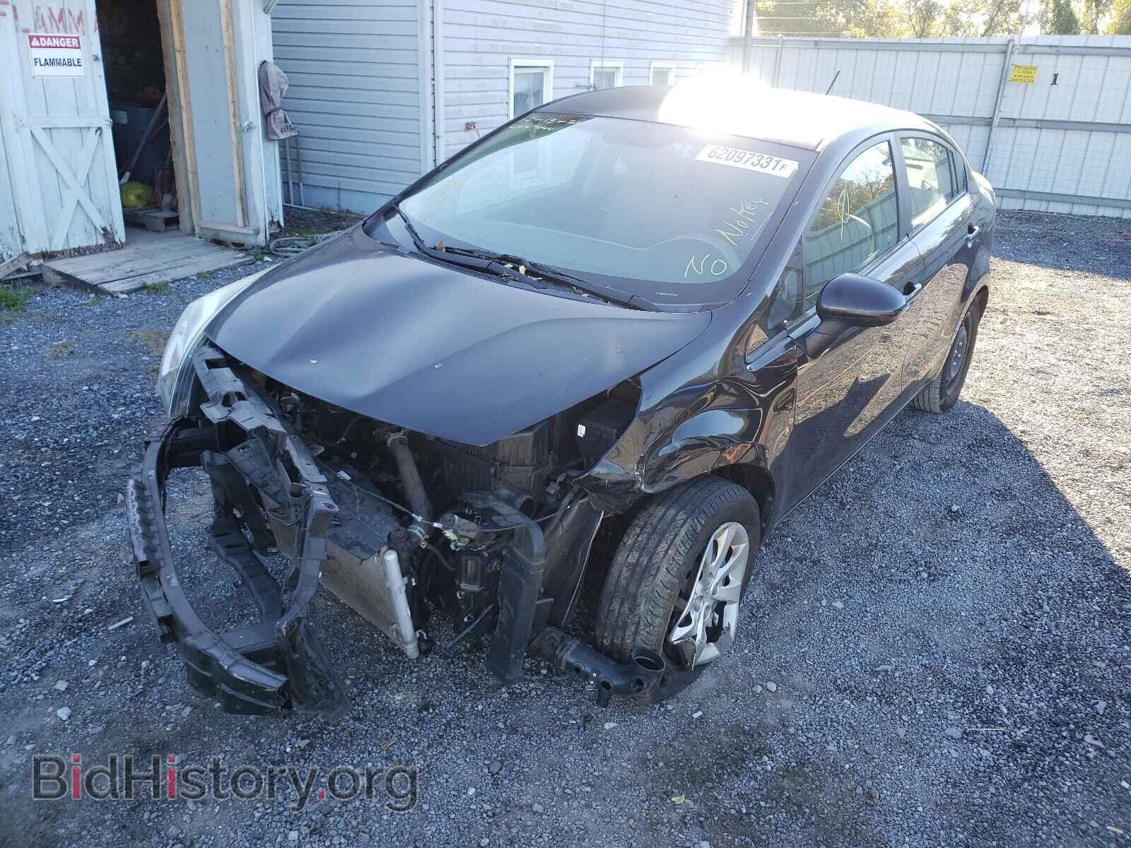2015 KIA RIO - VIN: KNADM4A37F6421240 - Фото 2