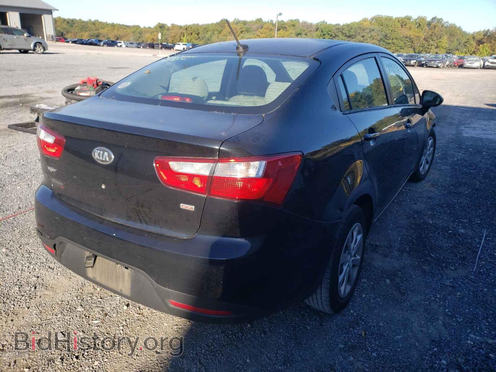 2015 KIA RIO - VIN: KNADM4A37F6421240 - Фото 4