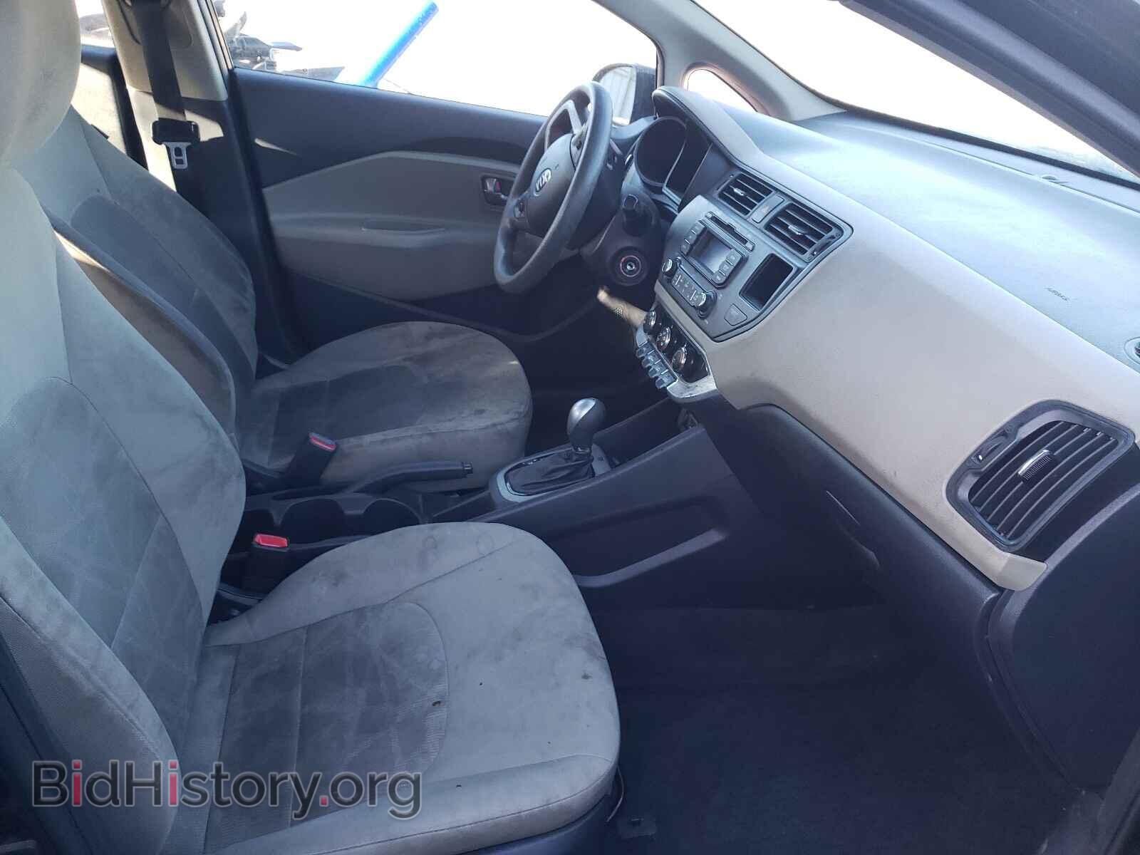 2015 KIA RIO - VIN: KNADM4A37F6421240 - Фото 5