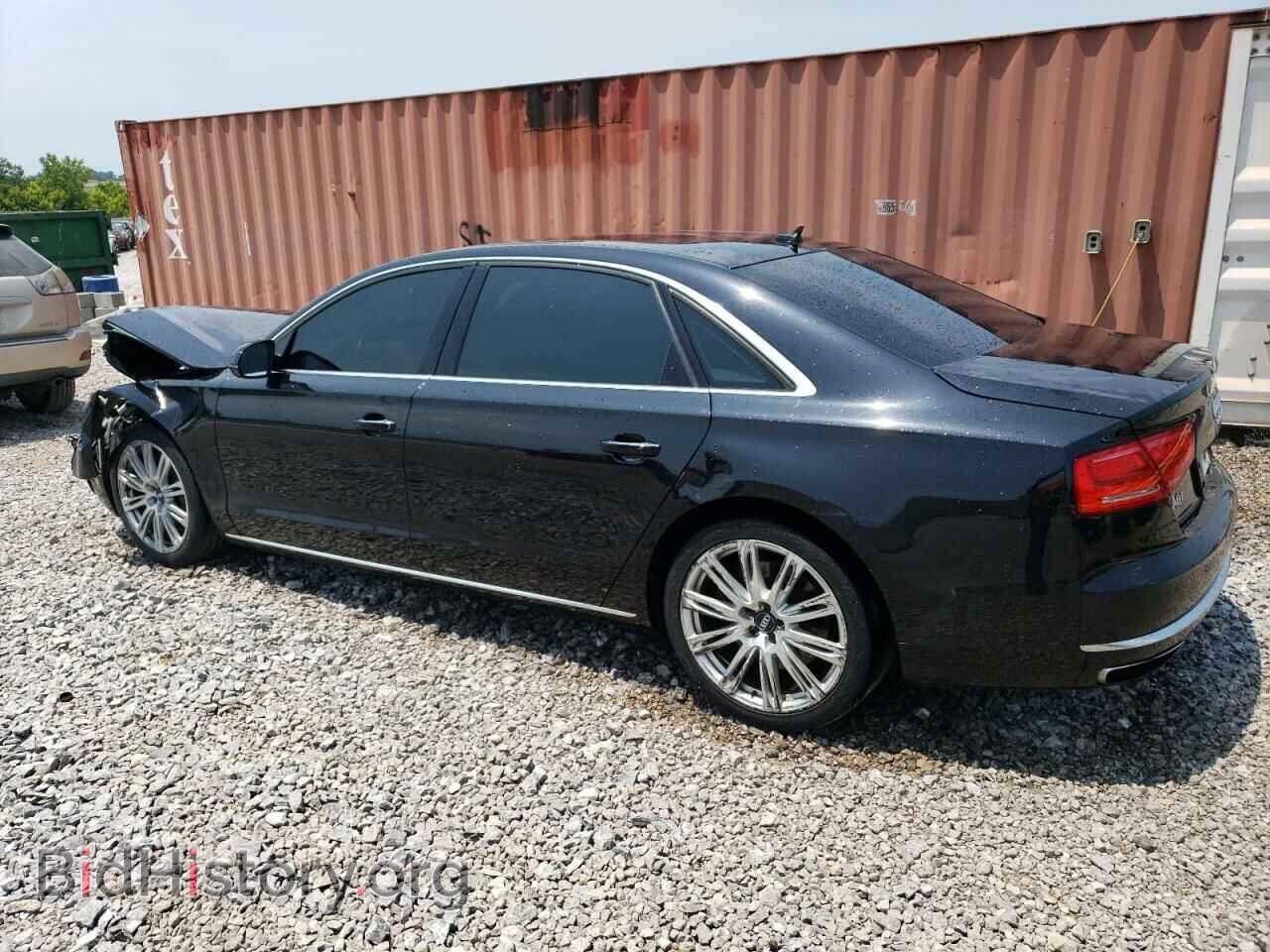 2013 AUDI A8 - VIN: WAUR2AFD2DN019981 - Фото 2