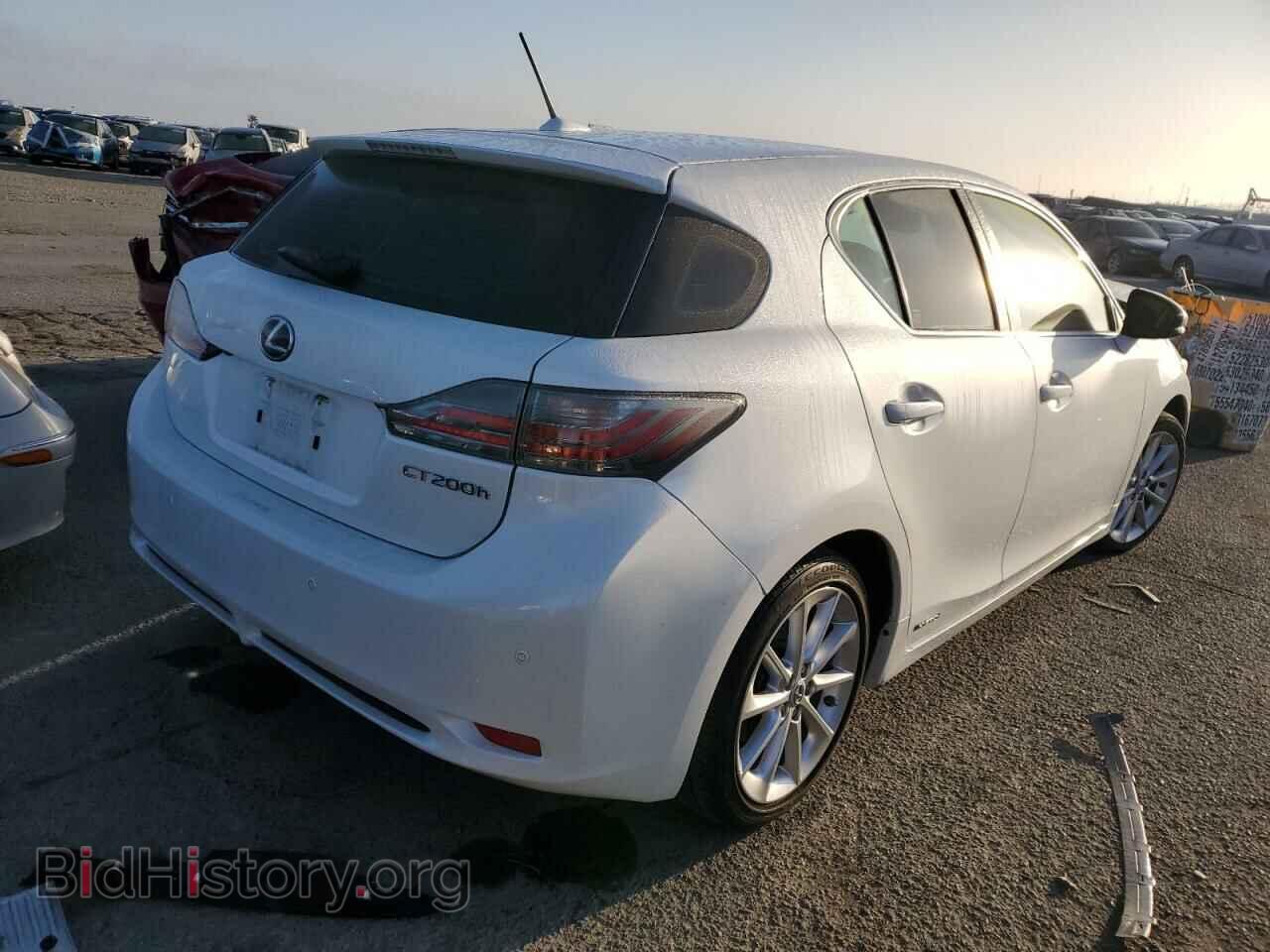 2013 LEXUS CT 200 - VIN: JTHKD5BH3D2127279 - Фото 4