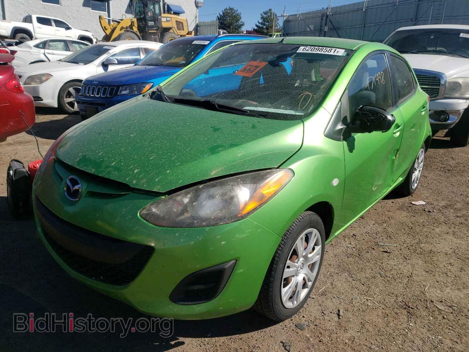 2013 MAZDA 2 - VIN: JM1DE1KY2D0161998 - Photo 2