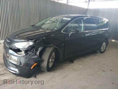 2023 Chrysler MINIVAN LX, черный — VIN 2C4RC1CG5PR535189, Copart