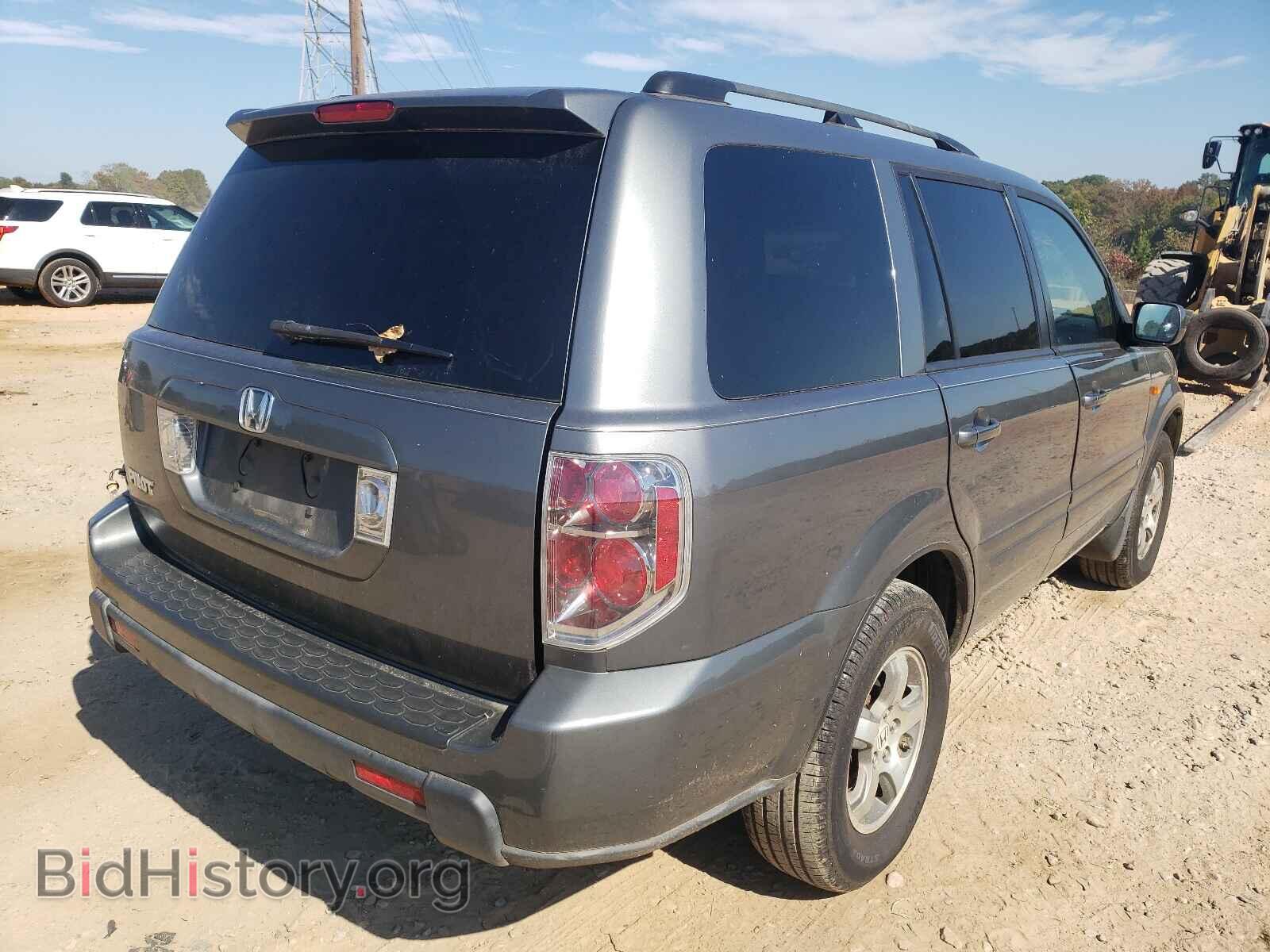 2007 HONDA PILOT - VIN: 5FNYF28637B018221 - Фото 4