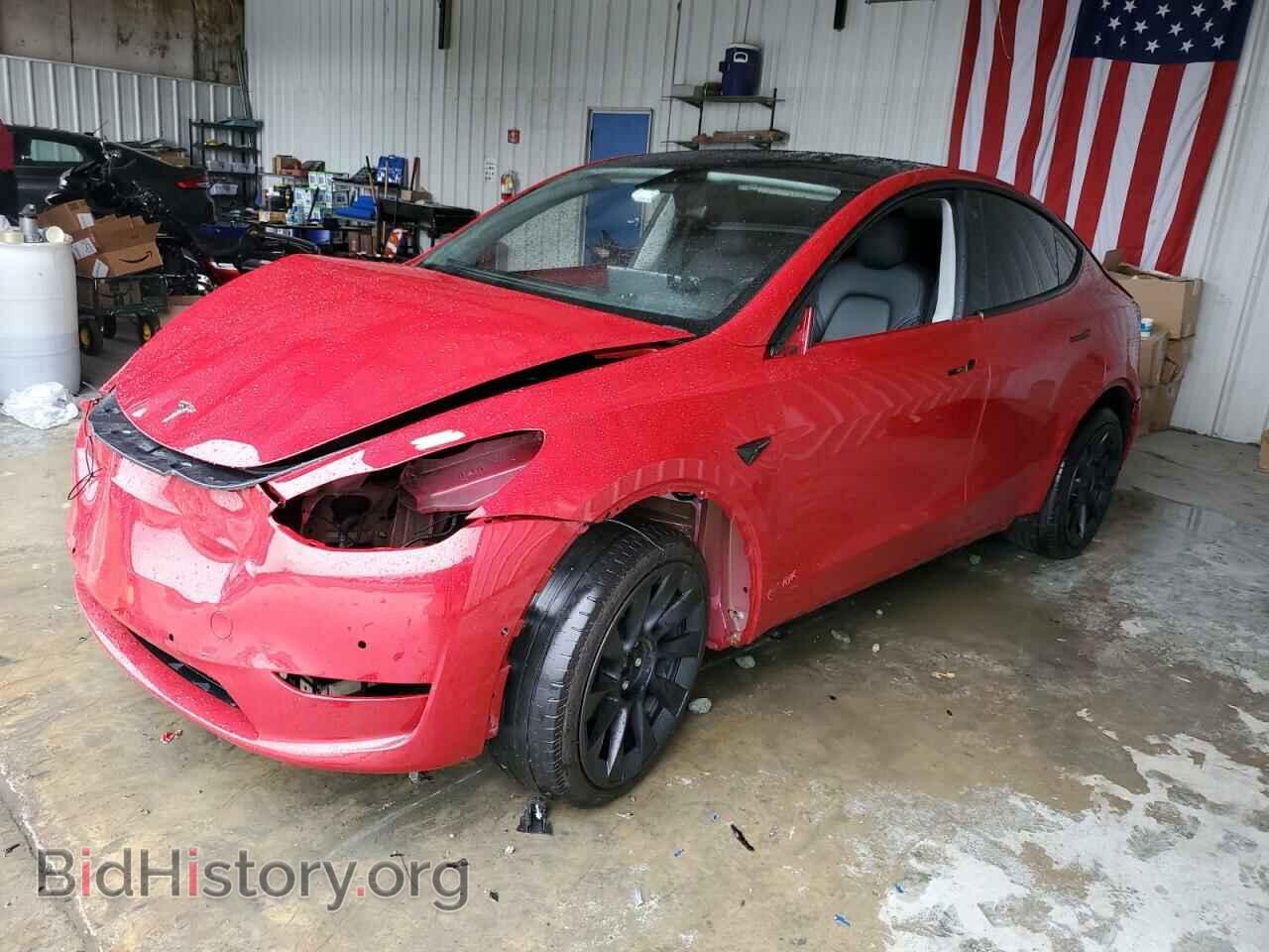 Photo 7SAYGDEE3NF421085 - TESLA MODEL Y 2022