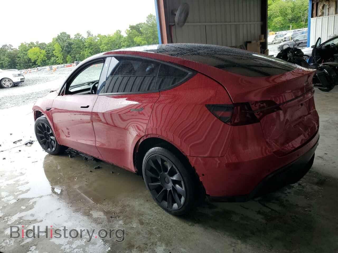 2022 TESLA MODEL Y - VIN: 7SAYGDEE3NF421085 - Фото 2