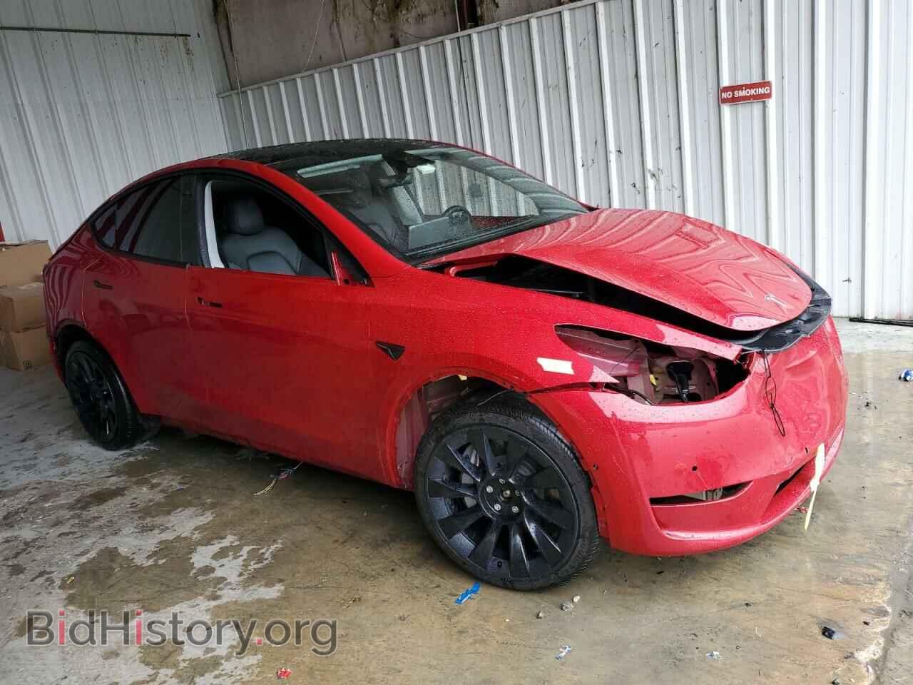 2022 TESLA MODEL Y - VIN: 7SAYGDEE3NF421085 - Фото 4