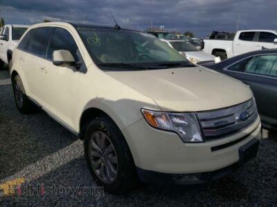 2008 Ford EDGE Edge Limit, cream — VIN 2FMDK39C48BA33812, Copart