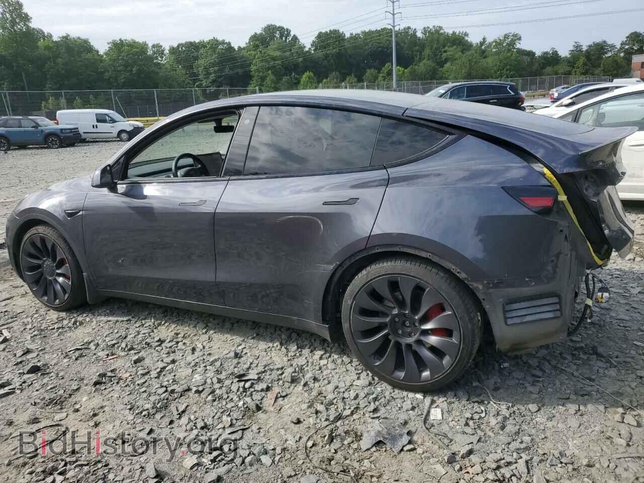 2021 TESLA MODEL Y - VIN: 5YJYGDEFXMF197317 - Фото 2