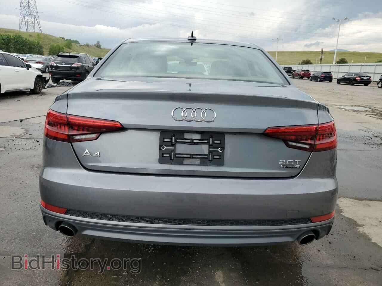 2017 AUDI A4 - VIN: WAUDNAF45HN041478 - Фото 6