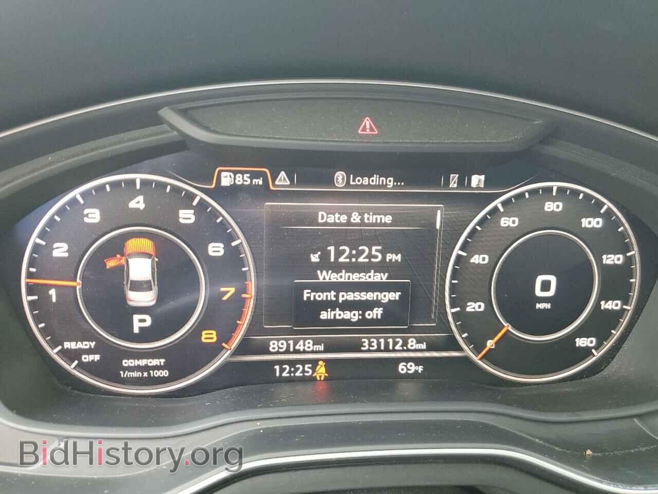 2017 AUDI A4 - VIN: WAUDNAF45HN041478 - Фото 9