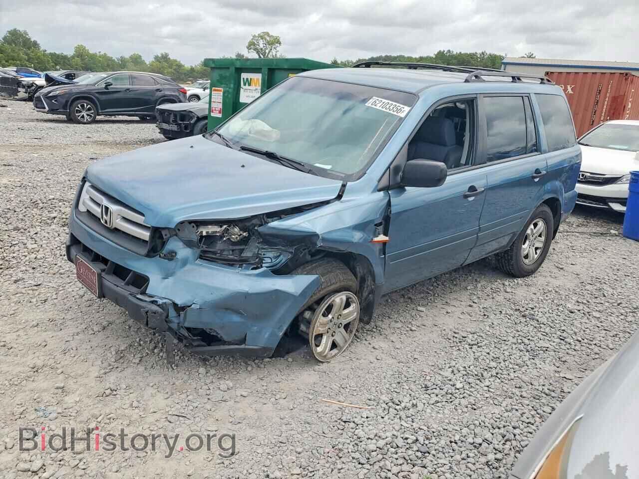 Photo 5FNYF28117B035488 - HONDA PILOT 2007