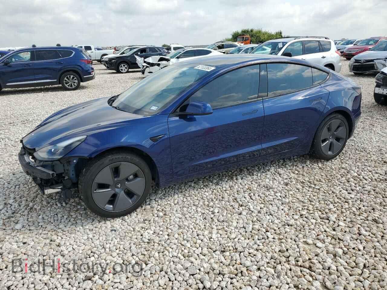 Photo 5YJ3E1EA3MF908858 - TESLA MODEL 3 2021