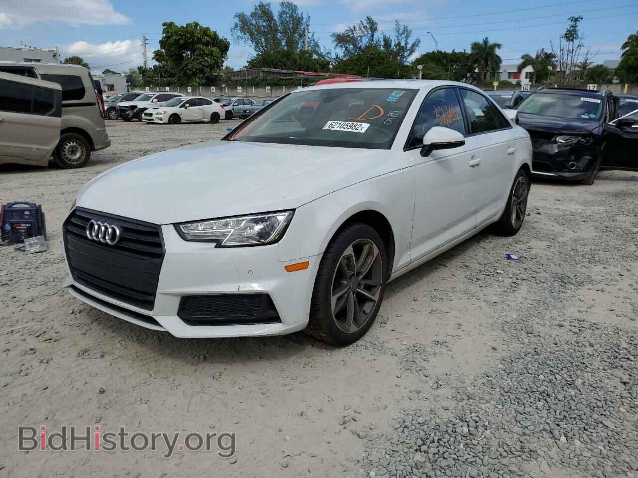 2019 AUDI A4 - VIN: WAUGMAF4XKN012484 - Фото 2