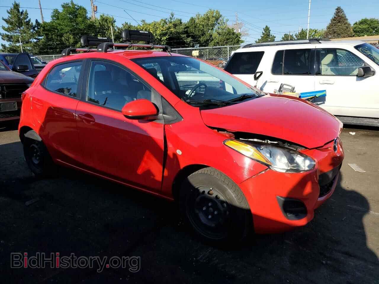 2014 MAZDA 2 - VIN: JM1DE1KY7E0187529 - Фото 4