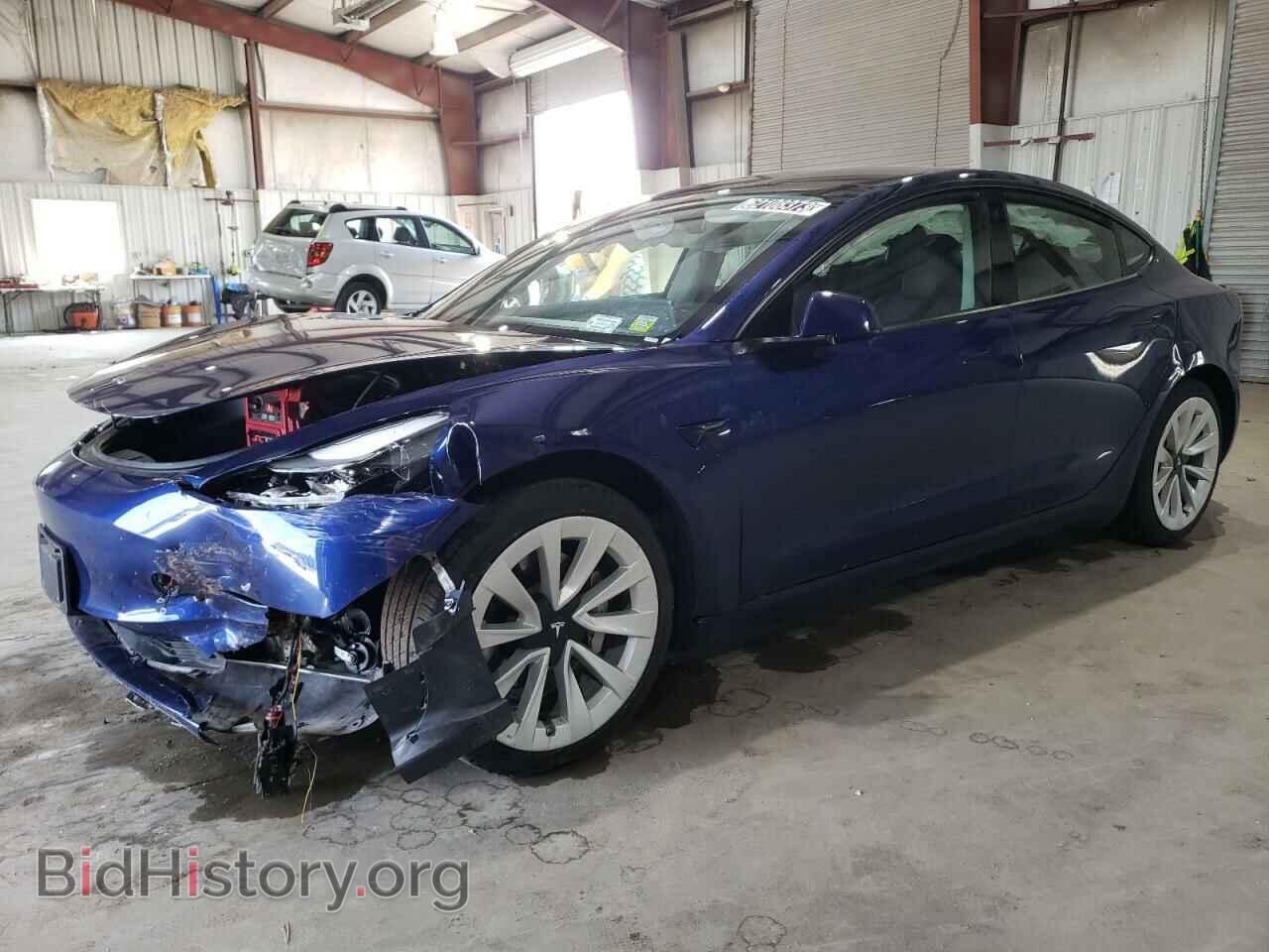 Photo 5YJ3E1EA3NF192111 - TESLA MODEL 3 2022