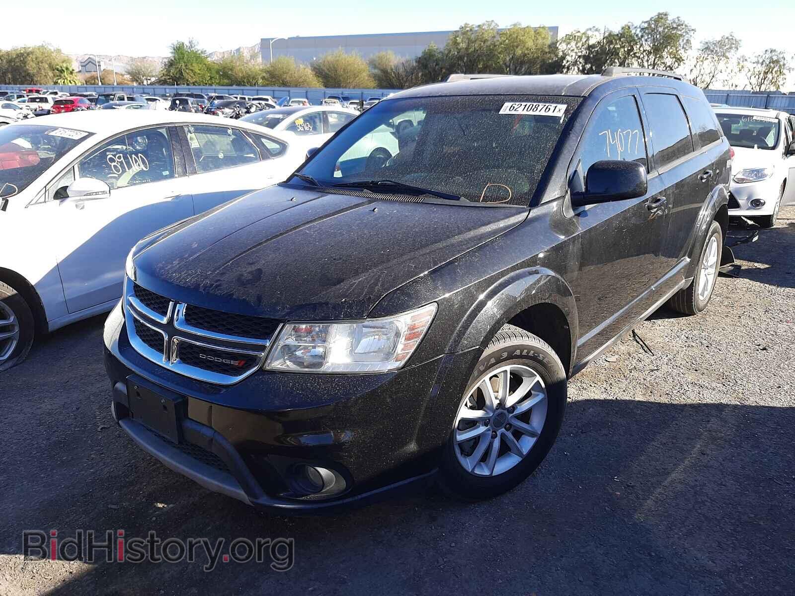 2013 DODGE JOURNEY - VIN: 3C4PDCBGXDT619728 - Фото 2