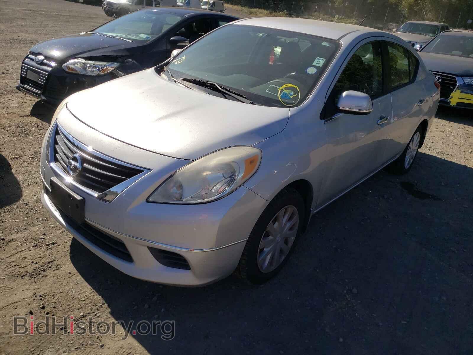 2012 NISSAN VERSA - VIN: 3N1CN7AP4CL880505 - Фото 2