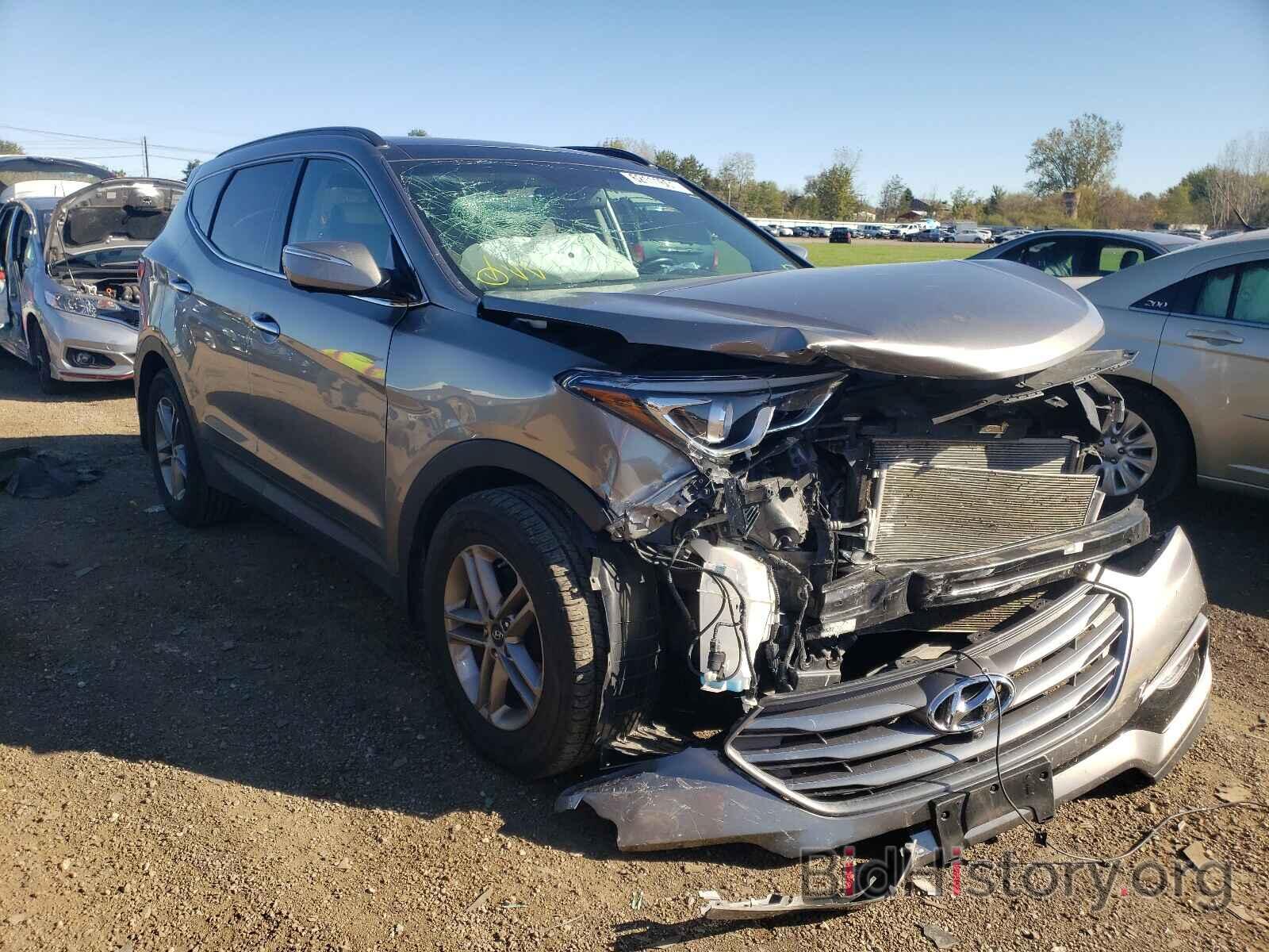 Photo 5NMZUDLB6HH033791 - HYUNDAI SANTA FE 2017