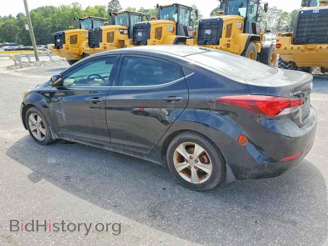 2016 HYUNDAI ELANTRA - VIN: 5NPDH4AE6GH687283 - Фото 2