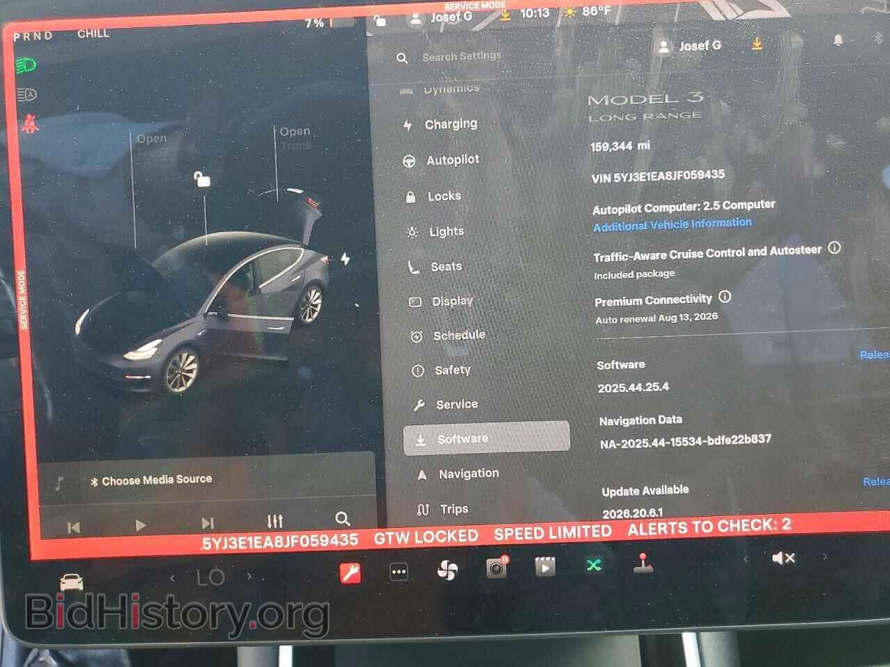 2018 TESLA MODEL 3 - VIN: 5YJ3E1EA8JF059435 - Photo 9