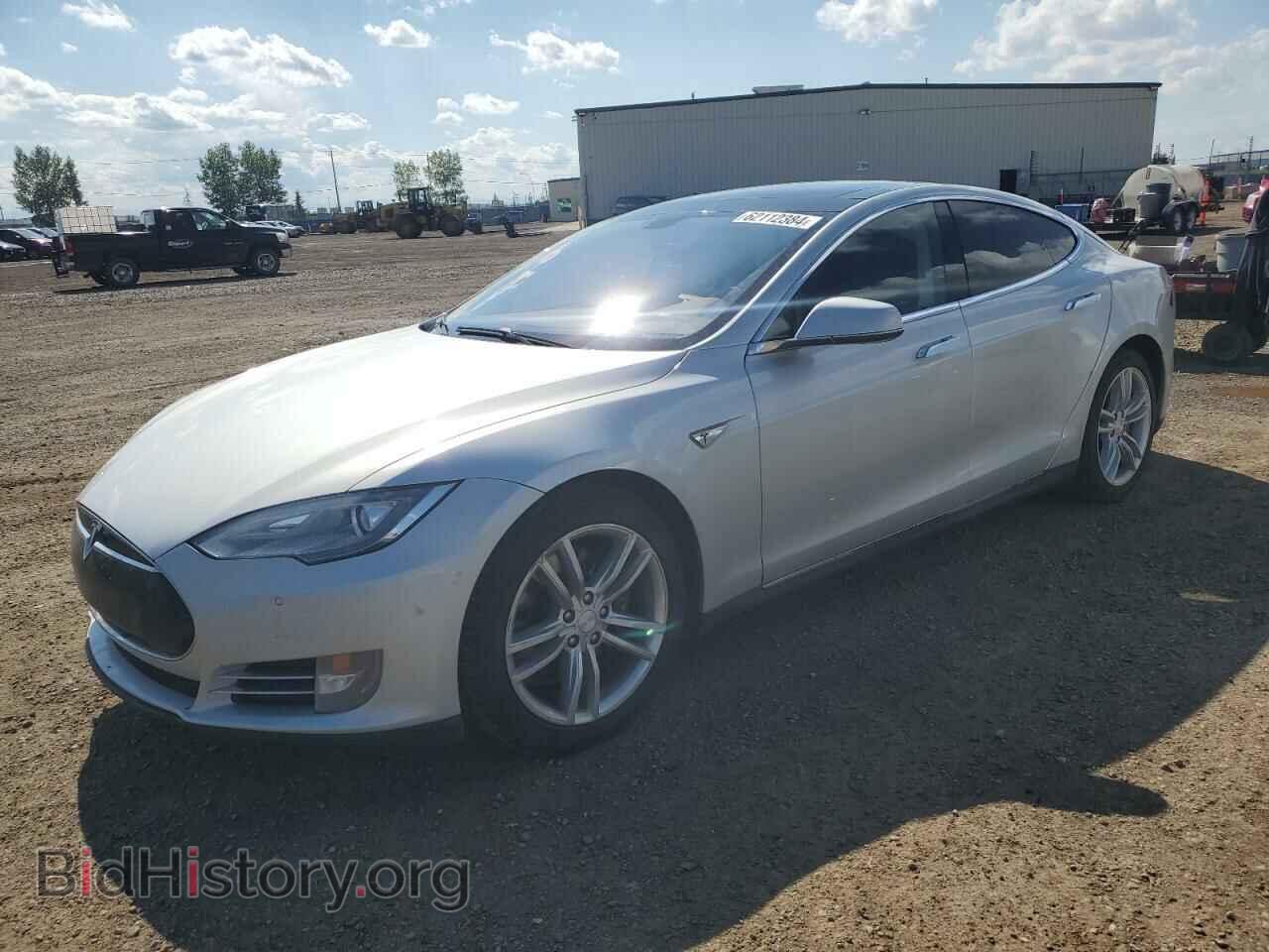 Фотография 5YJSA1H12EFP45446 - TESLA MODEL S 2014