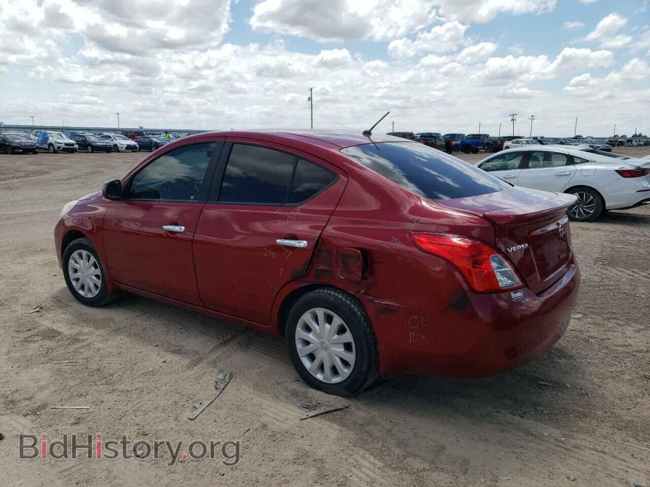 2012 NISSAN VERSA - VIN: 3N1CN7AP2CL932150 - Фото 2
