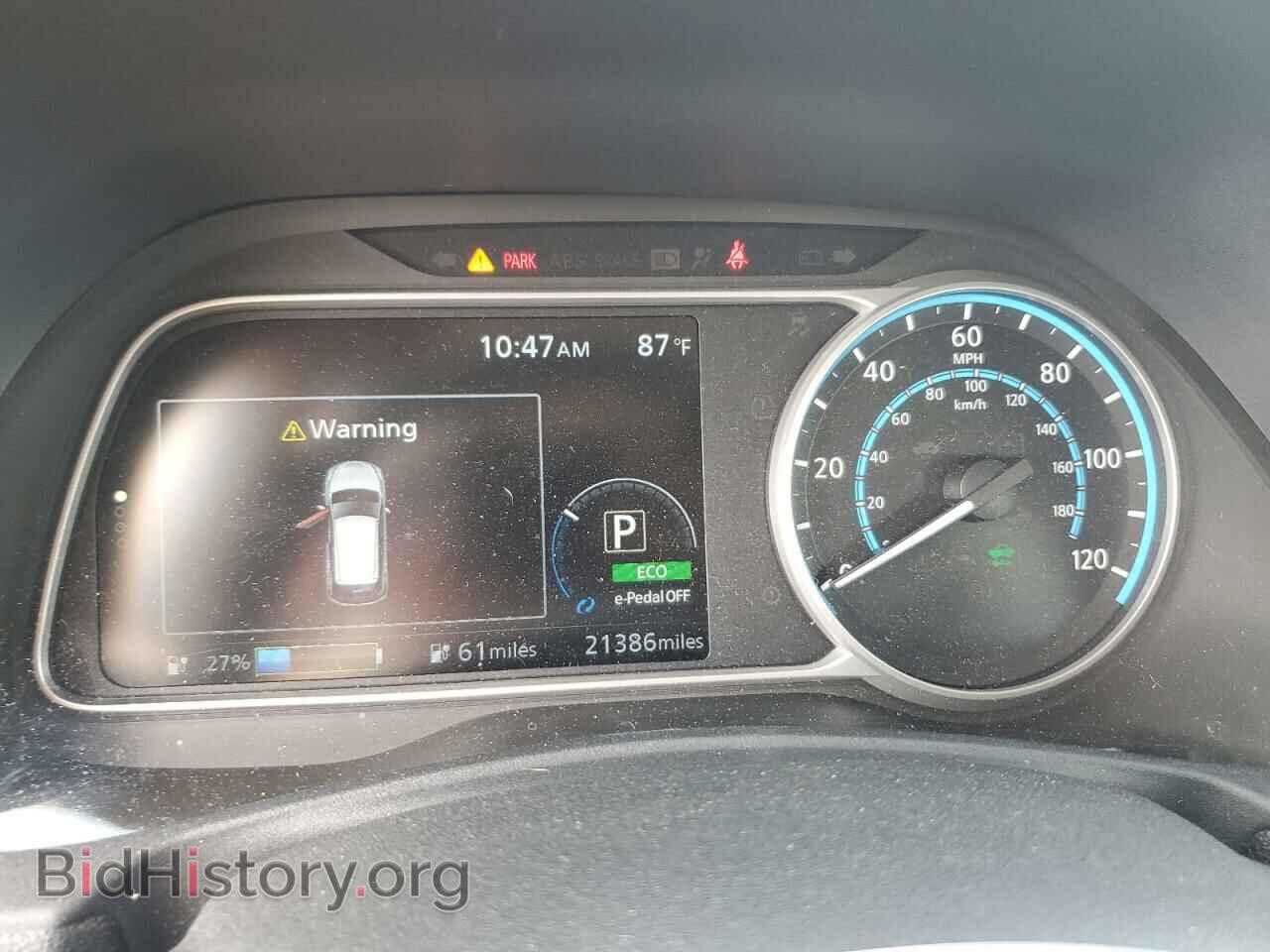 2019 NISSAN LEAF - VIN: 1N4BZ1CP4KC319843 - Фото 8