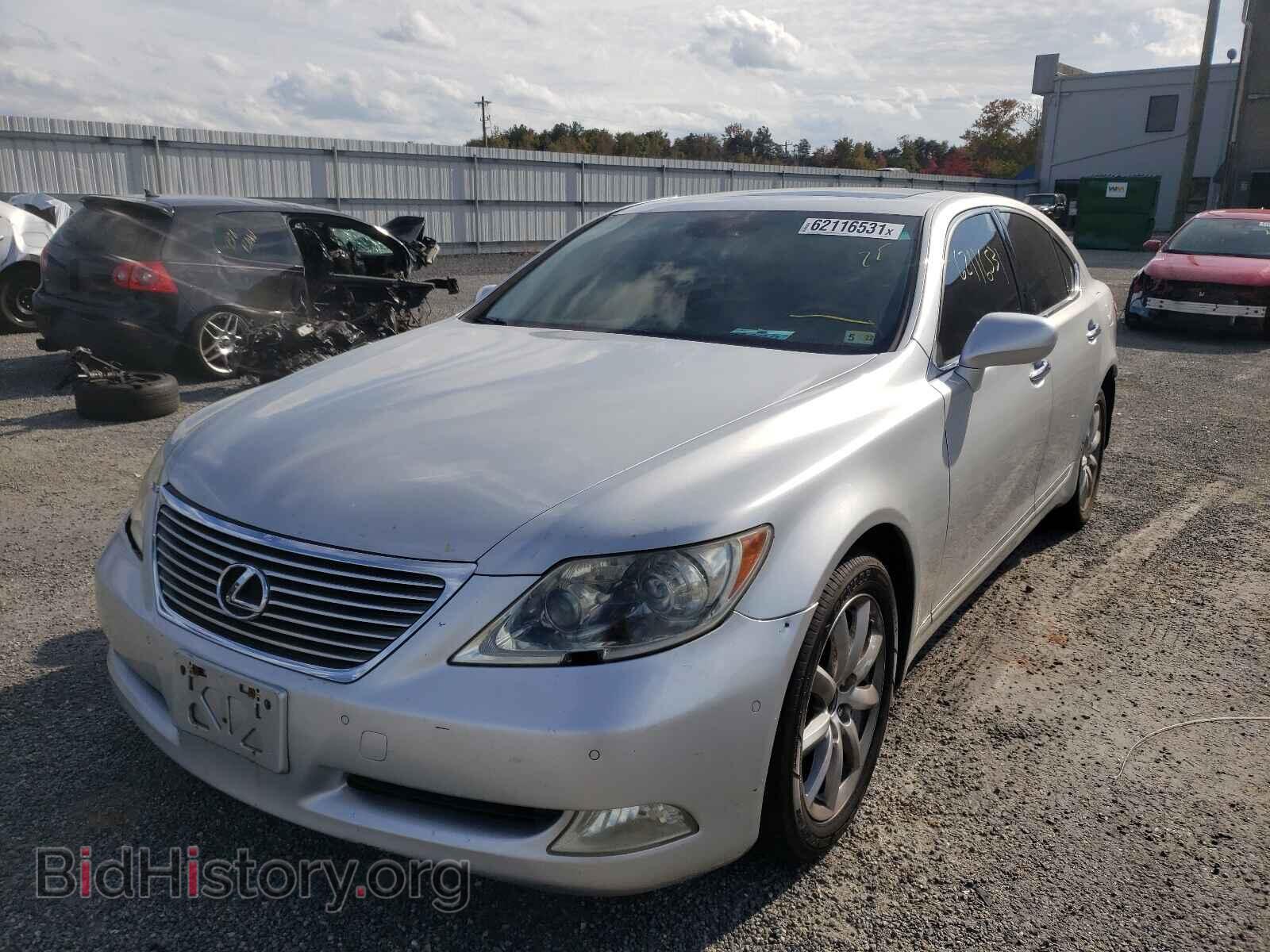 2007 LEXUS LS460 - VIN: JTHBL46F475003384 - Фото 2