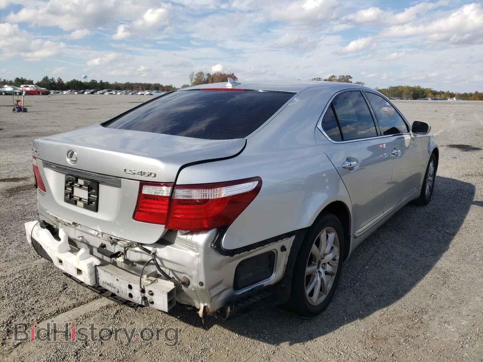 2007 LEXUS LS460 - VIN: JTHBL46F475003384 - Фото 4