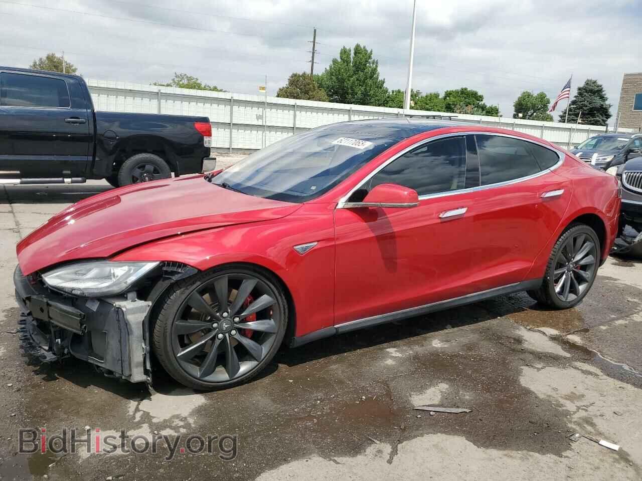 Фотография 5YJSA1H13EFP35086 - TESLA MODEL S 2014