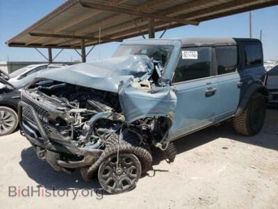 2023 Ford BRONCO Bronco BAS, blue — VIN 1FMEE5DP7PLB29207, Copart