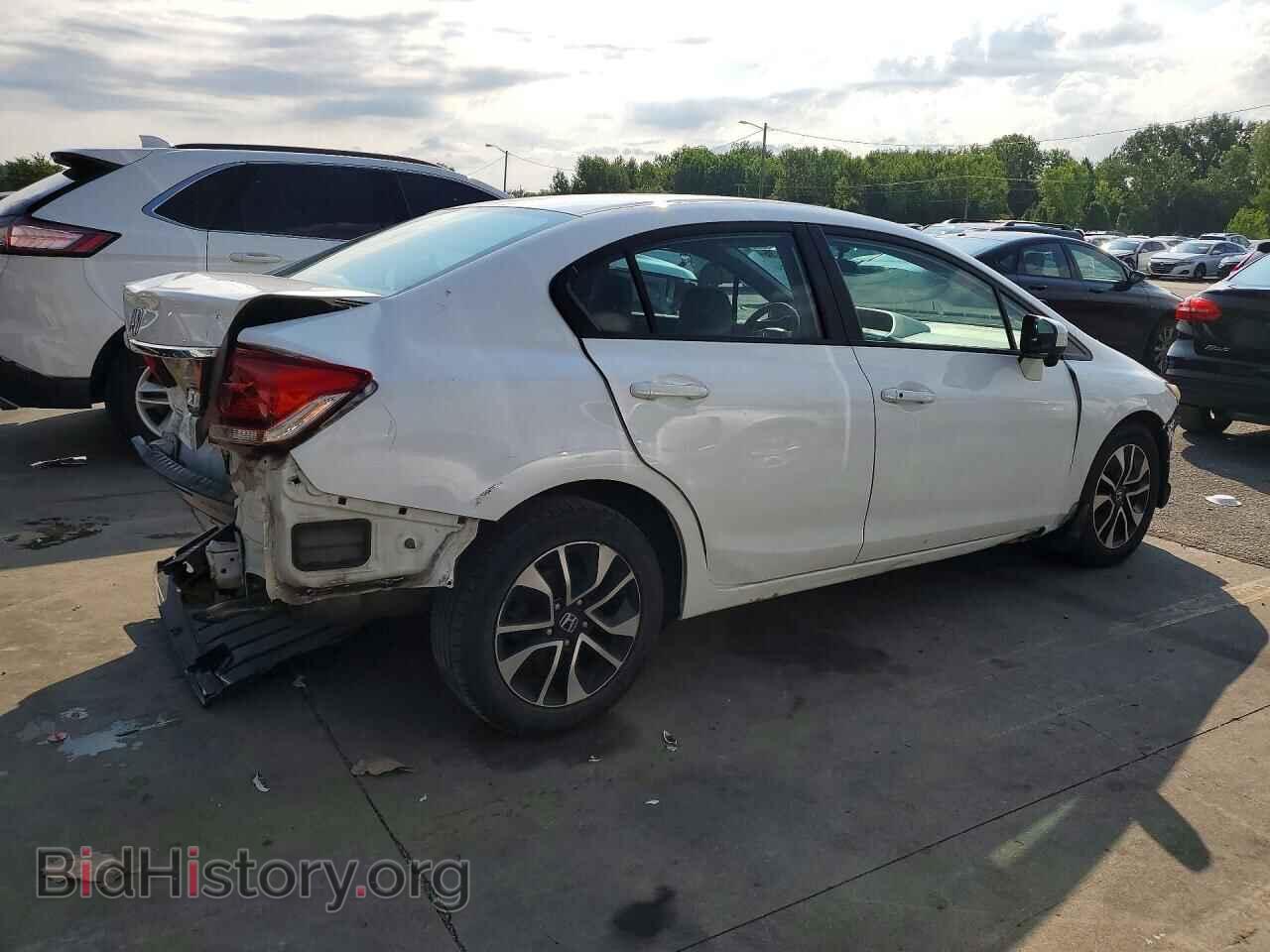 2014 HONDA CIVIC - VIN: 19XFB2F86EE037355 - Фото 3