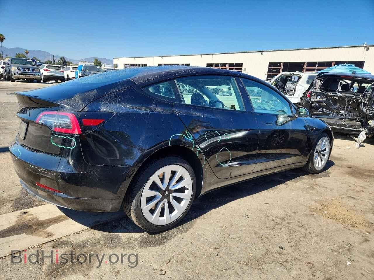 2022 TESLA MODEL 3 - VIN: 5YJ3E1EA2NF186140 - Photo 3