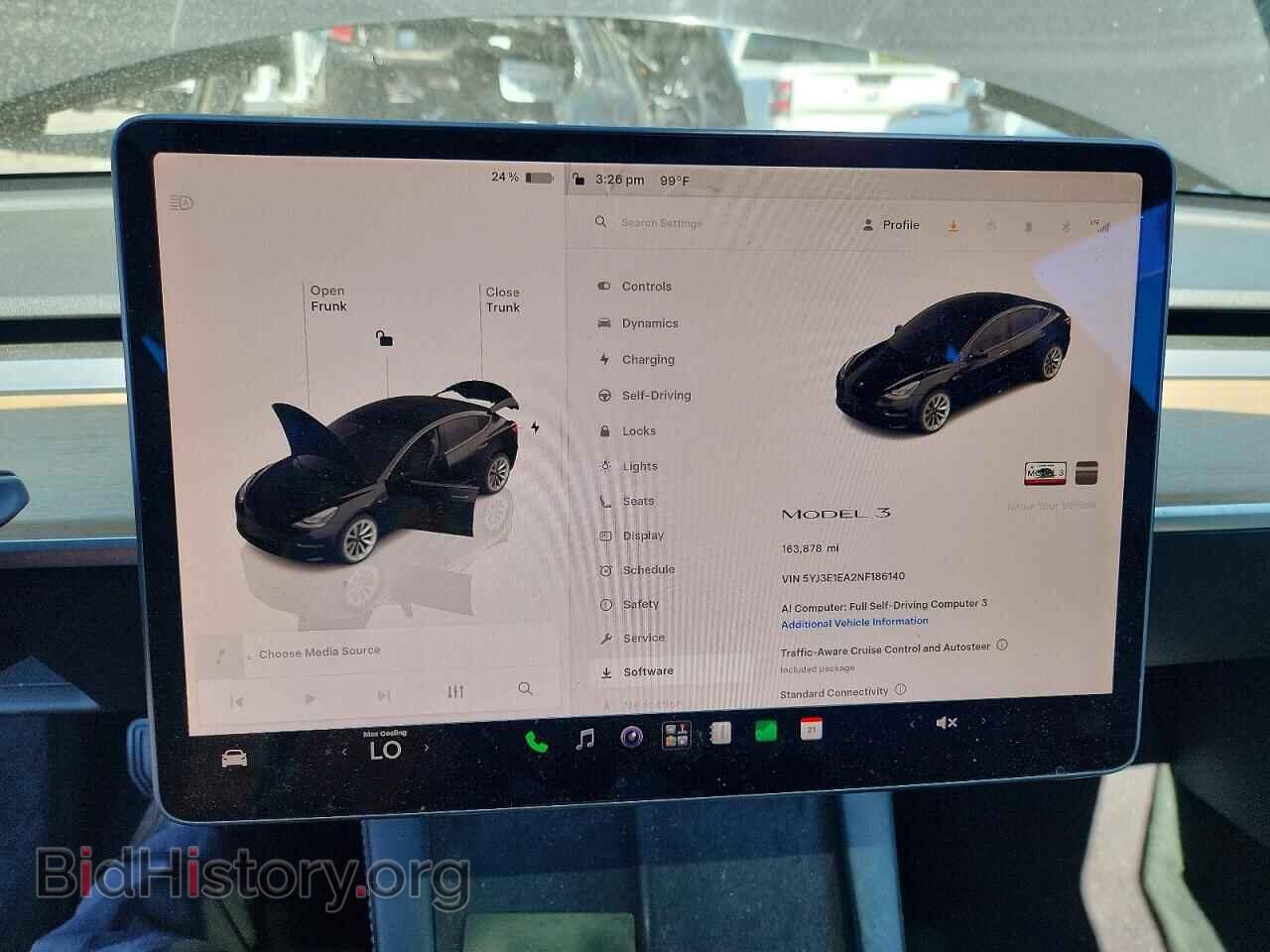 2022 TESLA MODEL 3 - VIN: 5YJ3E1EA2NF186140 - Photo 9