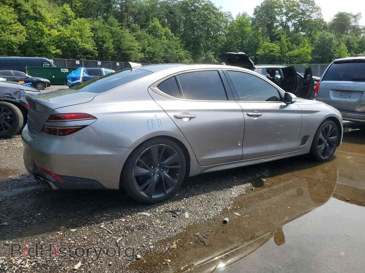 2023 GENESIS G70 - VIN: KMTG34TA1PU121707 - Фото 3