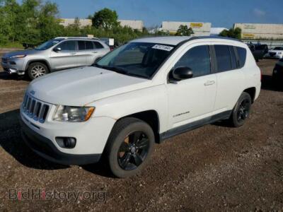 2012 Jeep COMPASS Sport, белый — VIN 1C4NJDBB1CD514168, Copart