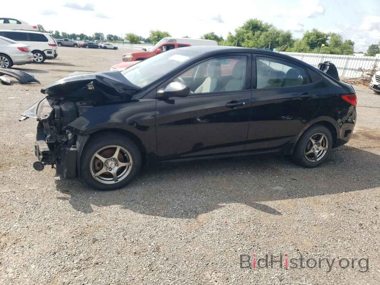 Photo KMHCT4AE4CU056165 - HYUNDAI ACCENT 2012