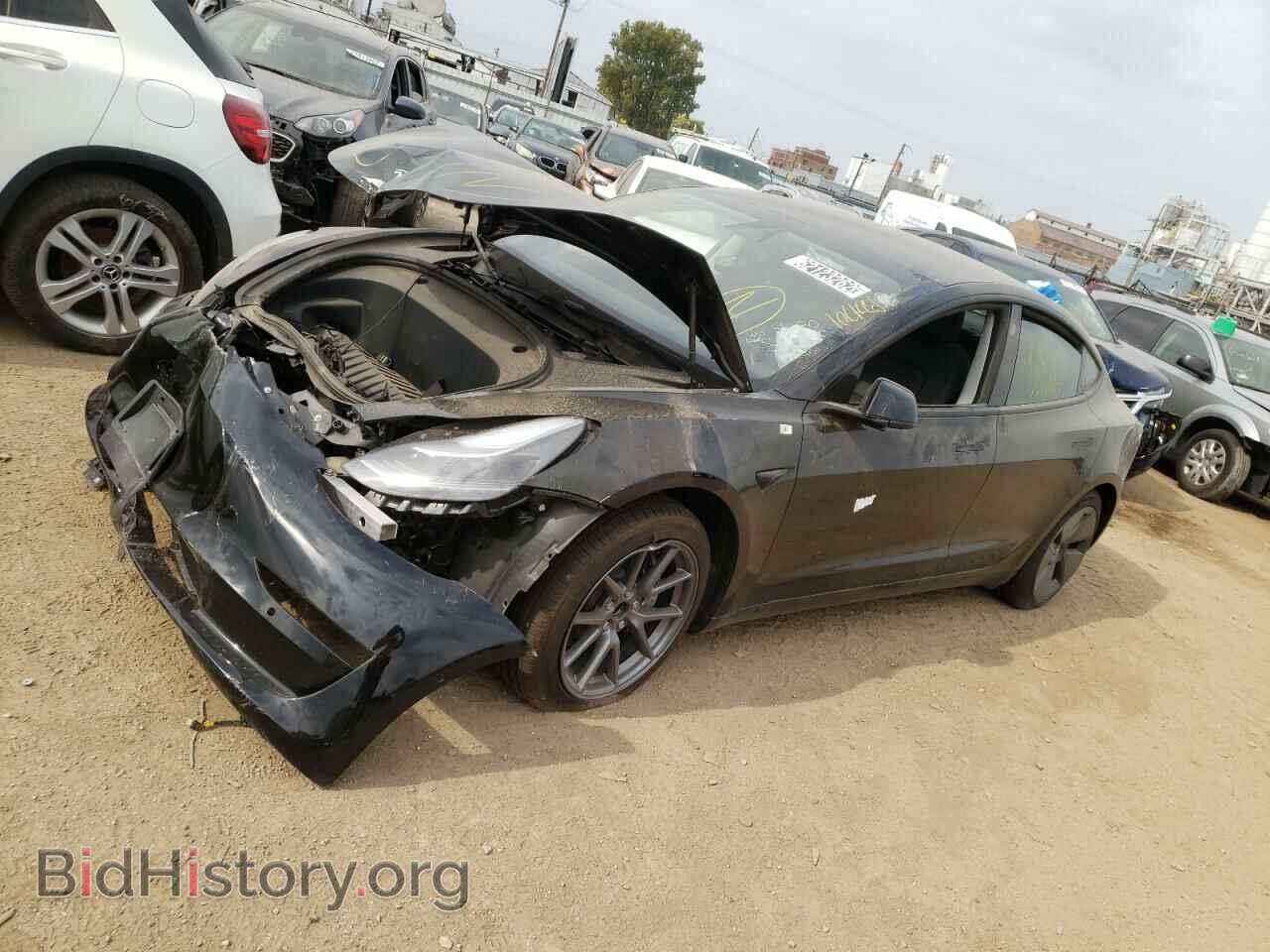 2022 TESLA MODEL 3 - VIN: 5YJ3E1EA1NF286665 - Фото 2
