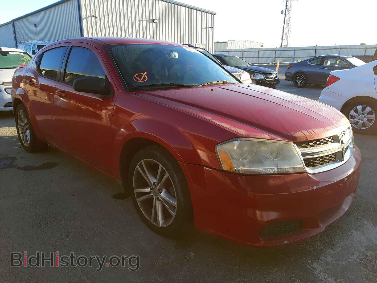 Photo 1C3CDZAG7CN291139 - DODGE AVENGER 2012